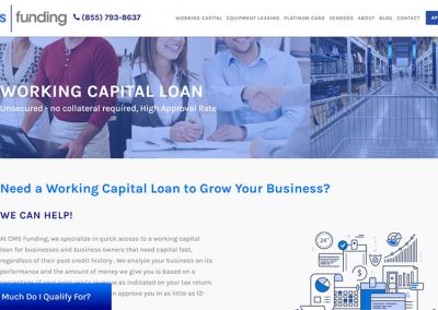 Financial Lender Lead Generation Custom Website & SEO