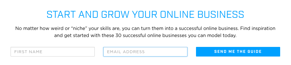 Lead Generation Units to Grow Your List of Email Subscribers