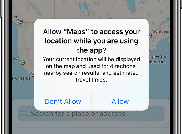 App Notification Location Tracking Example Geotargeting - Chainlink Relationship Marketing