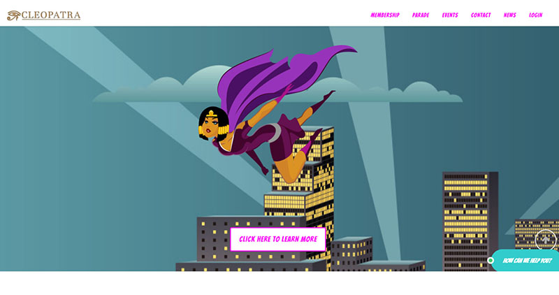 Event Website Image Example - Krewe of Cleopatra - Chainlink Relationship Marketing