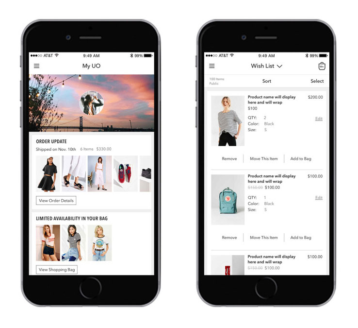 Mobile App Ecommerce Marketing Example - Chainlink Relationship Marketing