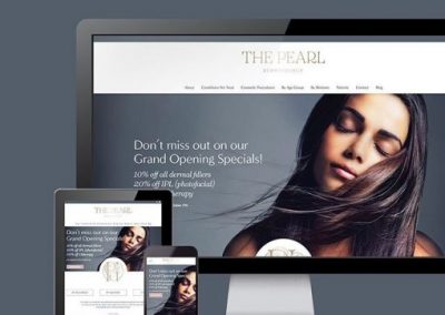 Beauty & Dermatologist Custom Website