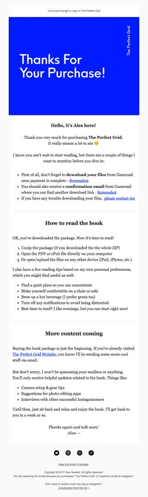 42 Subscriber Email Examples | Chainlink Marketing