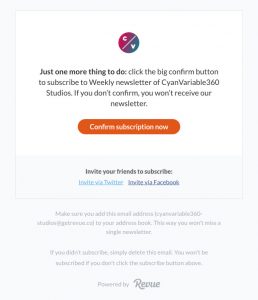 42 Subscriber Email Examples | Chainlink Marketing