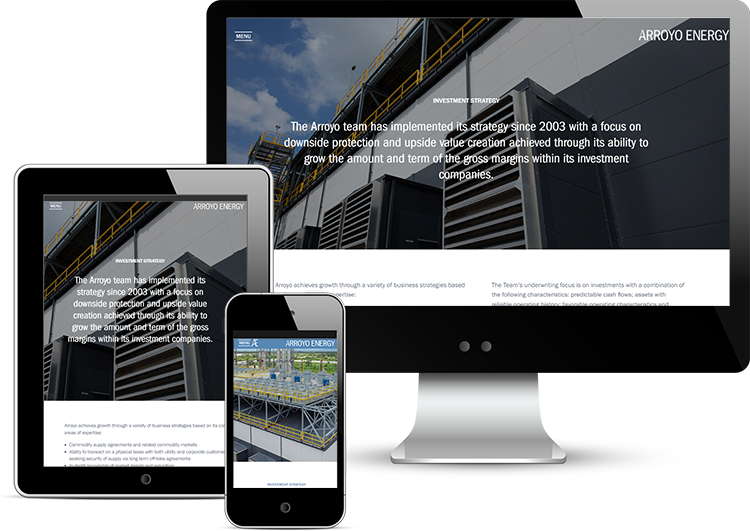 Fully Responsive Investment Management Website