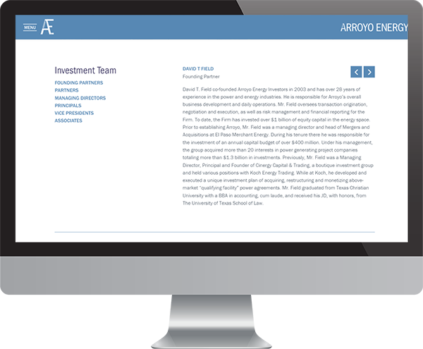 Investment Management Team Bios & Descriptions