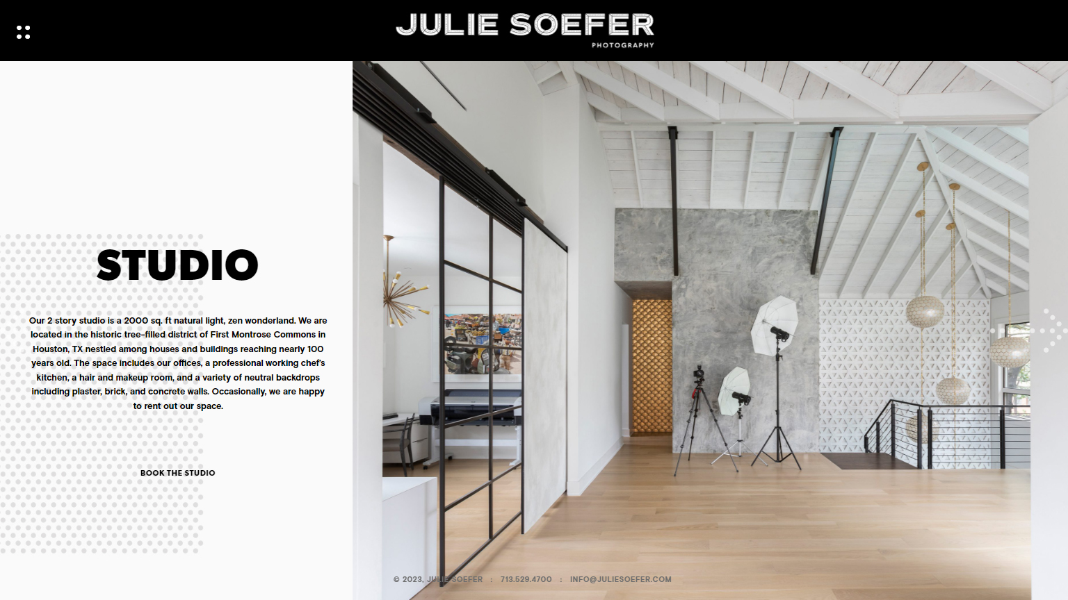 Modular Control for Brand Aesthetics | Julie Soefer Photography Project